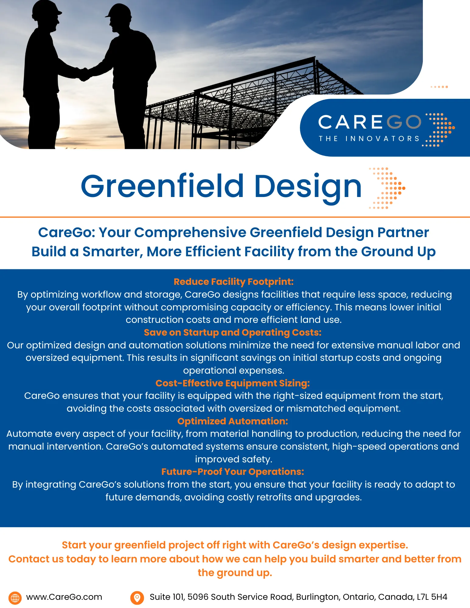 CareGo: Your Comprehensive Greenfield Design Partner
