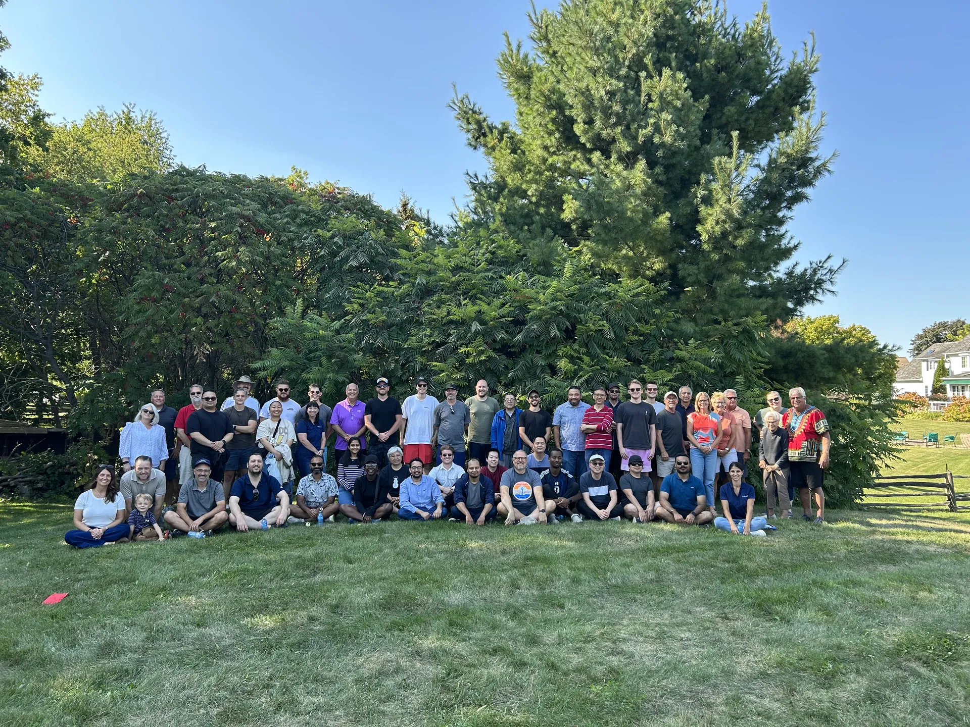 The CareGo team gathered together