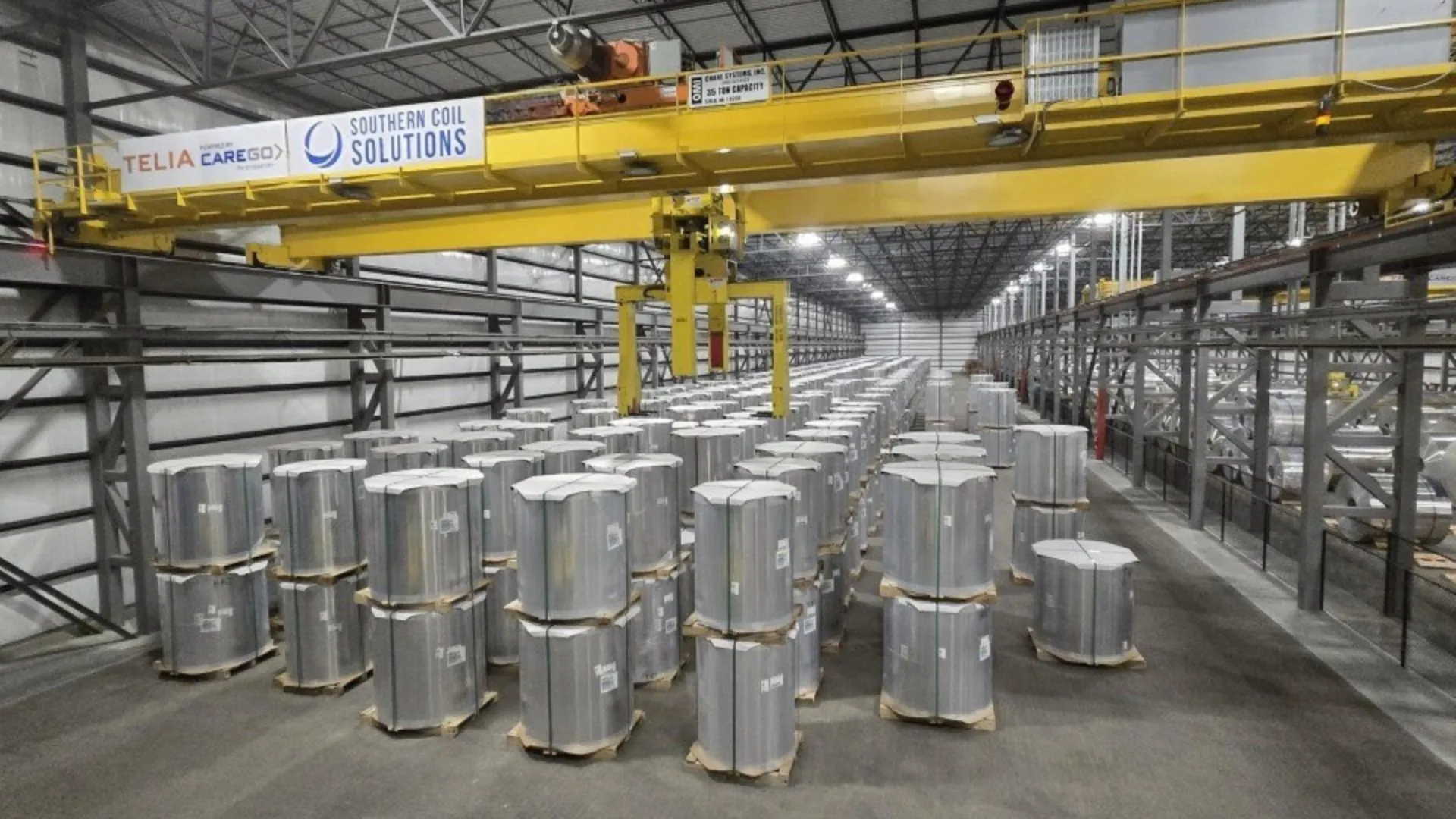 Operator working in a metals facility